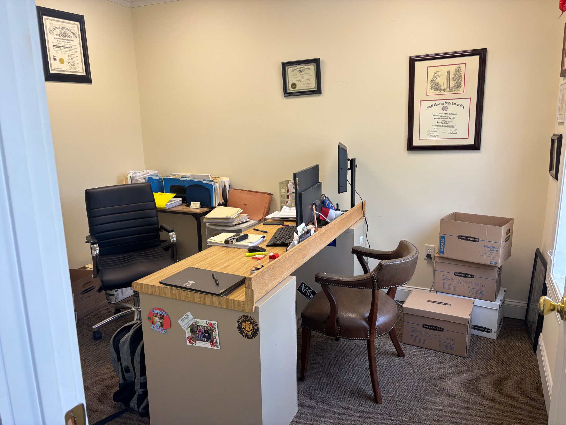 Home office before