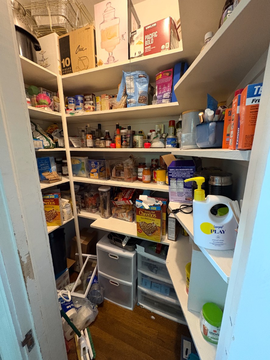 Pantry before