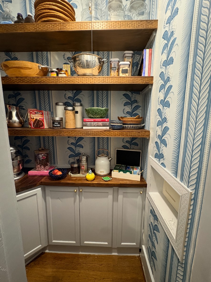 Pantry after
