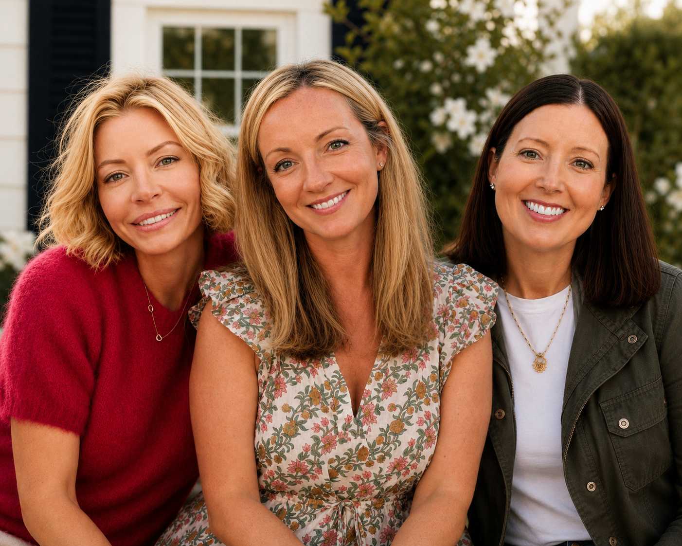The three partners of Room Revival, left to right: Jen Parrotte, Megan Miller, and Heather Nichols